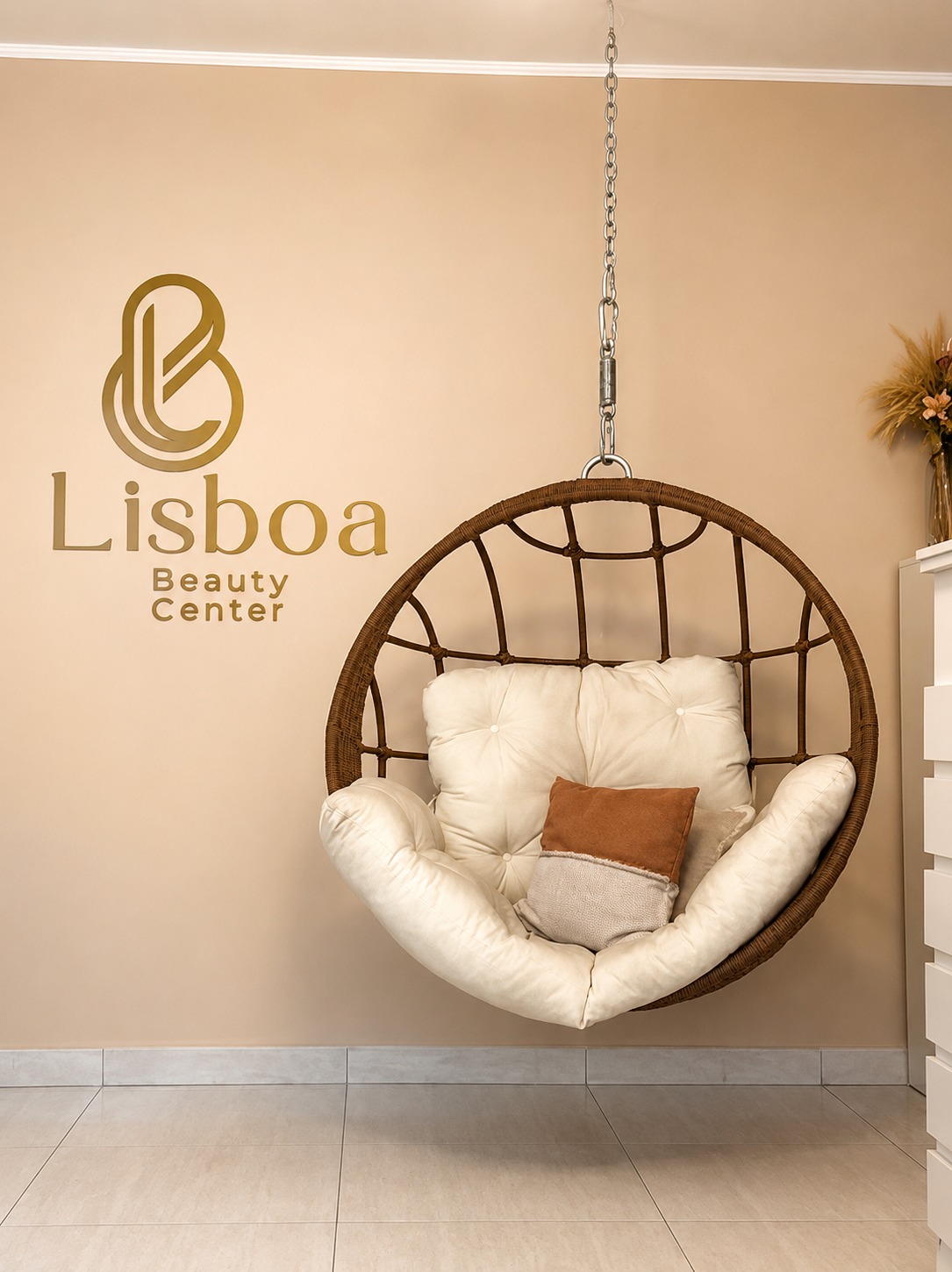 Recepção da clínica Lisboa Beauty Center